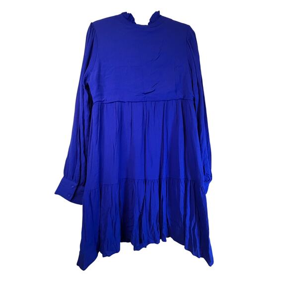 Karlie Tier Blue Dress - Size L - Picture 4 of 12